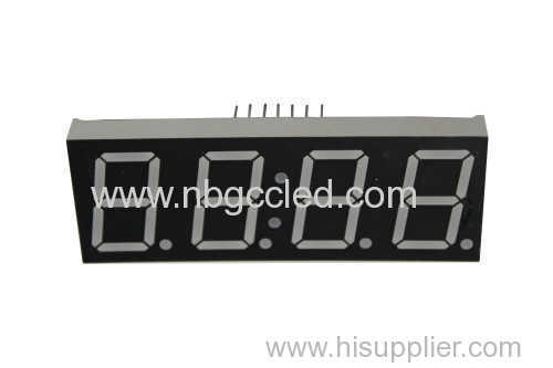 7 Segment LED Display Common anode Arduino compatibile 4 Digit 0.39 inch Red color