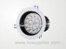 CRI 80 Home Office 9W 12W 15W Recessed LED Ceiling Lights , Beam Angle 90 / 120