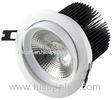 IP50 Cold White 6500K Recessed LED Ceiling Lights / Downlight 20W RA80 AC85 - 265v