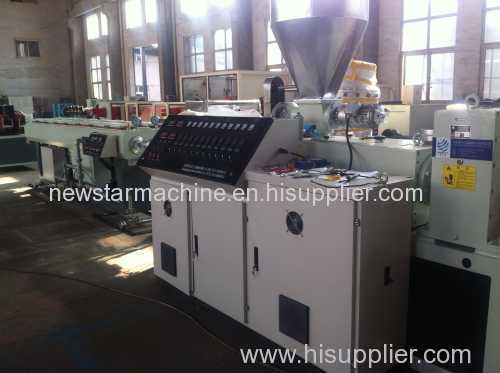 20-63mm PVC Double Pipe Extrusion Line