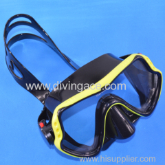 2014 Professional silicone rubber diving mask