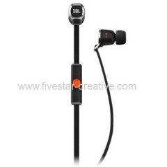 J33i Premium In-Ear Earphone Headsets with Microphone for iPhone Black