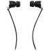 J33i Premium In-Ear Earphone Headsets with Microphone for iPhone Black