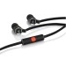 J33i Premium In-Ear Earphone Headsets with Microphone for iPhone Black