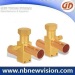 Three Way Air Conditioning Valves for Brass Flare Nut & Plastic Nut