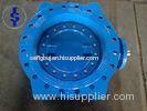 Flanged Ductile Cast Iron Butterfly Valve / Double Eccentric Butterfly Valves DN 100 ISO 5752