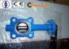 Lever / Gear operated butterfly valve , 6 Inch 8 Inch 12 Inch Wafer type butterfly valve