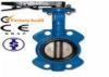 Small Manual Wafer Butterfly Valves / A Type Butterfly Valve with Ductile Cast Iron or Bronze