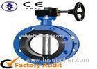 ANSI / AWWA Wafer pattern butterfly valve , Middle line Flange Butterfly Valve DN 50 DN 200