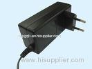 Small Europe Plug AC To DC Power Adaptor 300ma 13.5V , Fully Enclosed Plastic Case