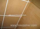 Office Perforated Acoustical Wood Ceiling Panels , Melamine Faced MDF Board