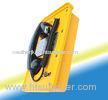 IP67 Weather Resistant Telephone Yellow With Lightening Protection