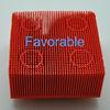 Red Nylon Bristles Round Foot For Lectra Cutter VT5000 / VT7000