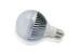 High Lumen Indoor LED Bulbs Warm White E27 / E26 9W For Home Ceramic Housing + PC