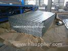 0.15-1.5mm Thickness Galvanized Corrugated Roofing Sheet , ASTM A653