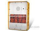 Camera Weatherproof Emergency , Solar Powered Phone 64 X 32 Dot Matrix LED