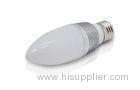 LED candle Light Bulbs 3W E14 100 - 250V AC Aluminium And Glass GU10 led light bulbs