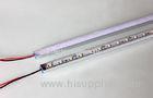 Transparent shield SMD5630 Disco led linear light Milky White cover / DC12V 72LED / M
