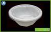 White Biodegradable Food Tray With Lip , PP Starch Bowl QS Certification