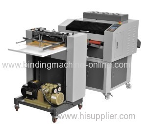 18 inches automatic UV Coating machine with automatic feeder