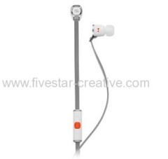 J33i Premium White In-Ear Headphones with Remote&Mic for iPod iPhone iPad