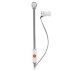 J33i Wired Headphones Earphones with Microphone Earbuds white