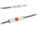 J33i Wired Headphones Earphones with Microphone Earbuds white