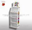 Portable Cardboard Display Stands For Books , Display Case Stands