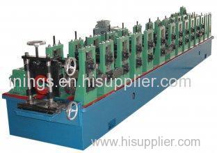 3KW High Precision PLC Auto Steel Roll Forming Machine Shelf Units