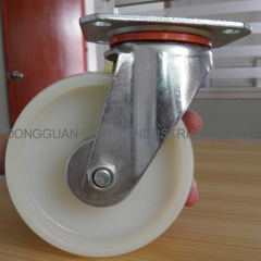 Nylon top plate swivel casters