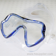 Adult silicone diving mask