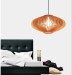 Lightingbird Modern Creation Wooden Pendant Lamp Household Tide