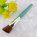 Nylon hair round angled foundation brush