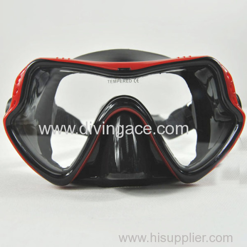 Classic Free Dive One-Window Silicone Diving Mask