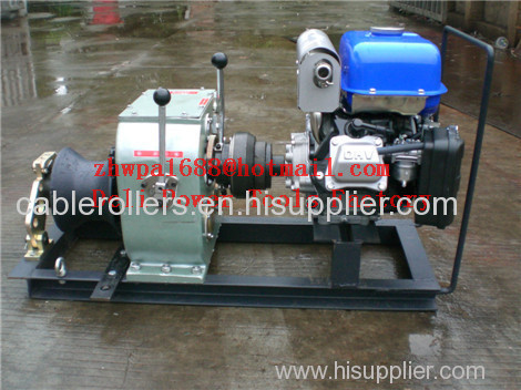 Cable Drum Winch Cable pulling winch cable feeder