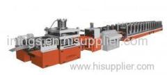 Hydraulic Cut 3kw Main Motor Guardrail Forming Machine System Welding