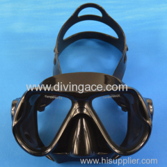 two lenses adult diving mask