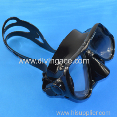 two lenses adult diving mask