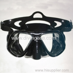 two lenses adult diving mask