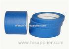 Colored Masking Tape Blue Crepe Paper Rubber Adhesive For Home Painting