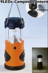 Mini 9 LED camping lantern