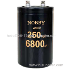 aluminum electrolytic capacitor supplier