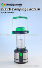 Camping lantern with 8 LED