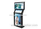 42 inch LobbyLED Signage Monitor Floor Standing Digital Signage IR Touch Screen