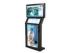 42 inch LobbyLED Signage Monitor Floor Standing Digital Signage IR Touch Screen