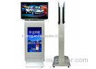 Restaurant 3G Digital Signage Displays Four Anti Glare LED Screen , Double Side