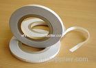 White Non Woven Double Sided Tissue Tape Acrylic Adhesive For Mounting