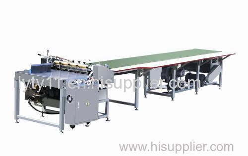 Half automatic gluing machine used for shoe box