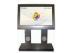 55 Inch Airport LED Digital Signage Multi Media Display Indoor Signage Monitor 220V 50Hz
