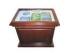 32 inch Multi Touch IR LED Digital Signage Advertising Monitor , Red Sandalwood Housing